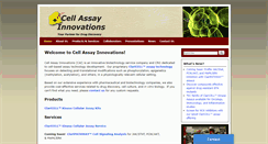Desktop Screenshot of cellassayinnov.com